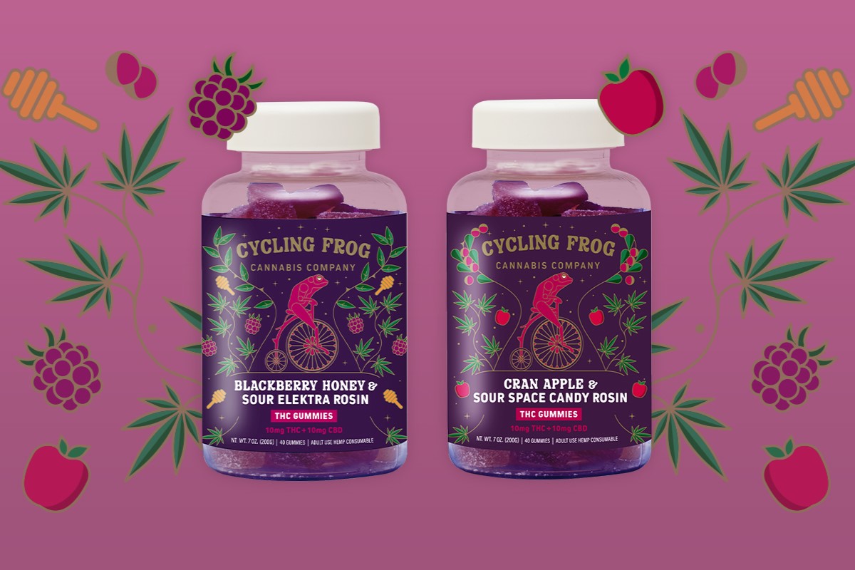 Cozy Up with Cycling Frog’s new Rosin Gummies