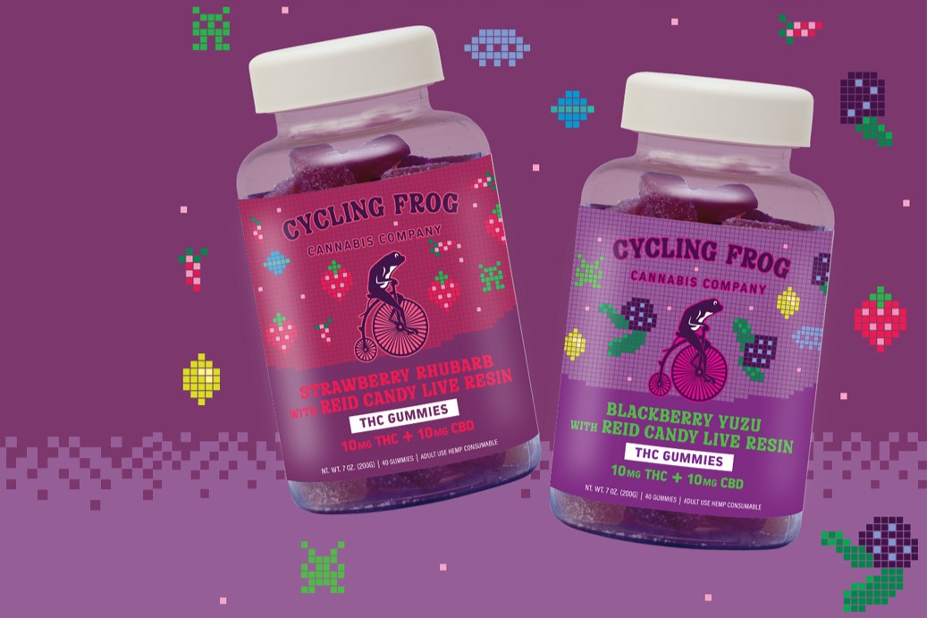 Cycling frog Live Resin gummies 