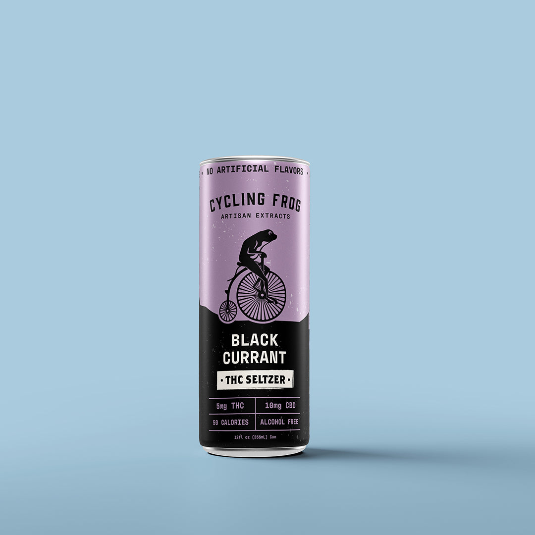 THC Seltzer Dry January Giveaway - Black Currant