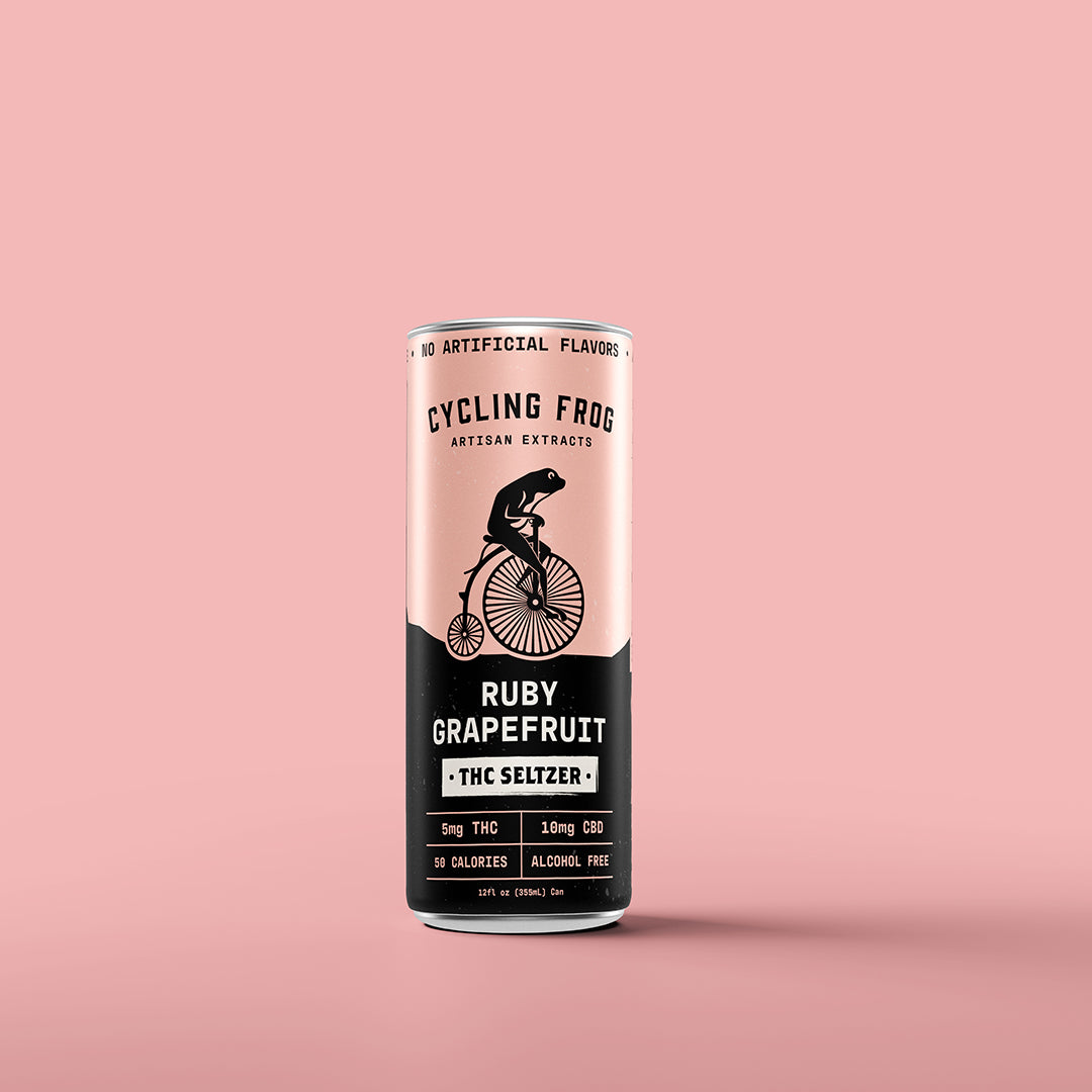 THC Seltzer Dry January Giveaway - Ruby Grapefruit