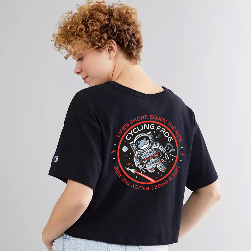 Space Crop Top