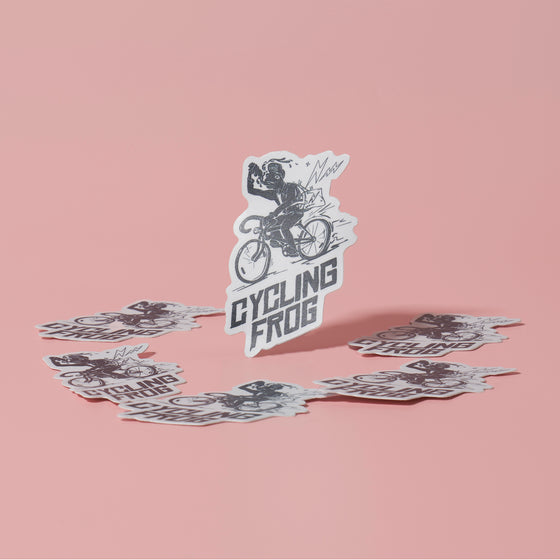 Psycho Cyclist Sticker (single)