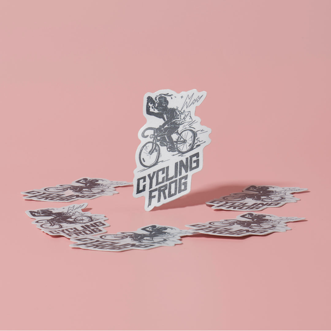 Psycho Cyclist Sticker (single)