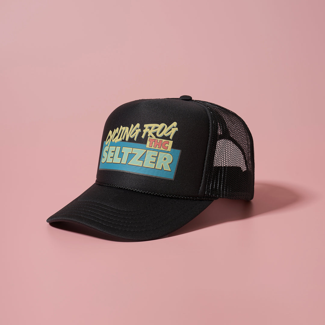 Cycling Frog Trucker Hat