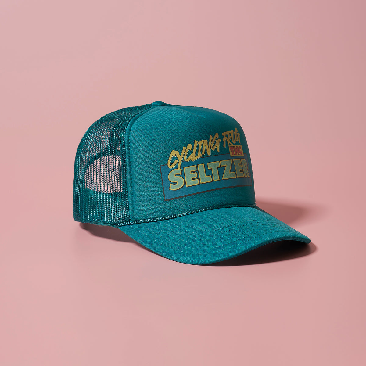 Cycling Frog Trucker Hat