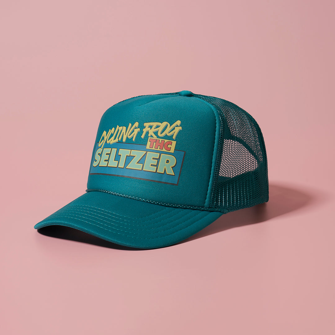 Cycling Frog Trucker Hat