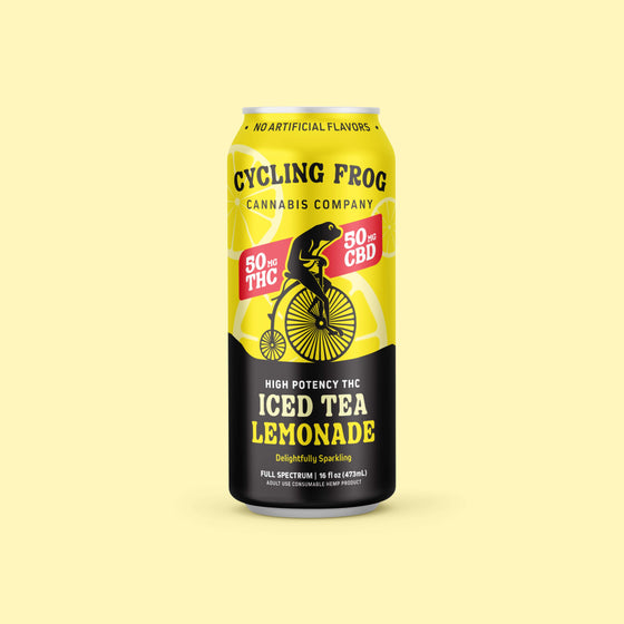 Sparkling THC Iced Tea Lemonade, 4pk