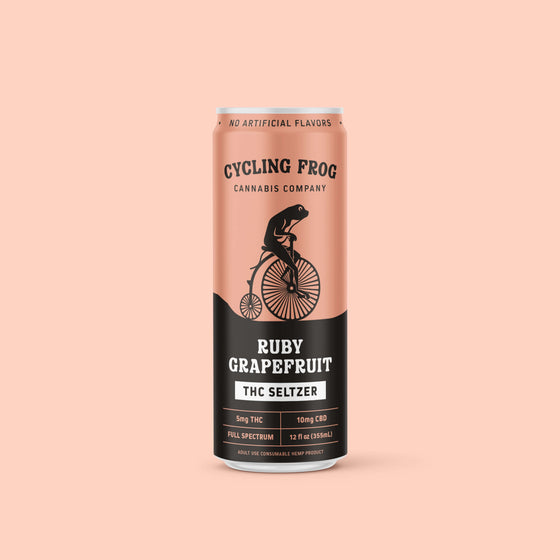 Ruby Grapefruit THC Seltzer, 6pk
